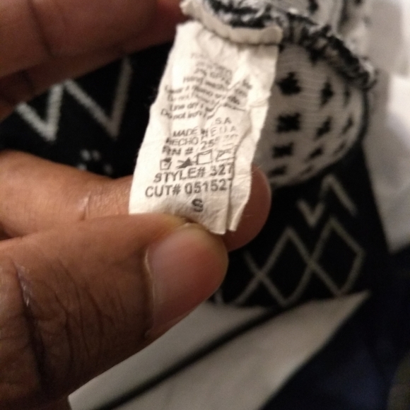 Hera Collection Black & White Patterned Dress - Picture 5 of 9